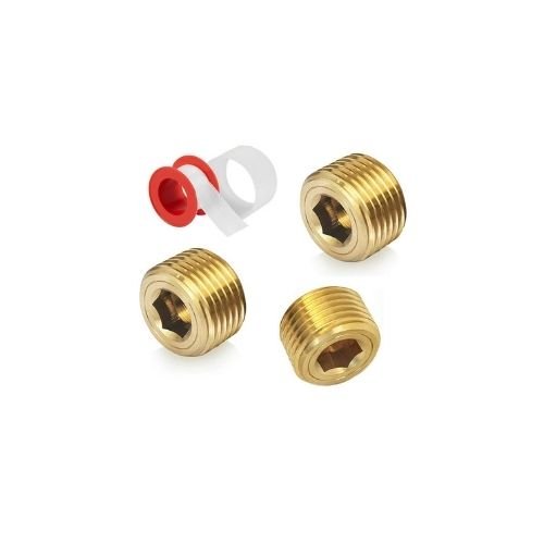 NPT Plug Brass Pipe Fitting